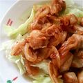 mあみすけm's cooksnap of when they made 鶏ももの生姜焼き.