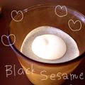 srdkt's cooksnap of when they made ふんわりクリーミー♡黒ごまババロア.