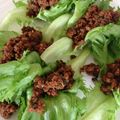 ★亜吉★'s cooksnap of when they made 肉みそ〜余った餃子のたねを使って〜.