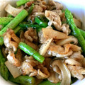＊＊aco＊＊'s cooksnap of when they made 豚肉と茸と青野菜のオイスターソース炒め.