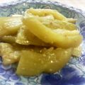 クロちゃんのママ's cooksnap of when they made 茄子焼き・味ぽんからめのかつおぶしのせ.