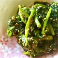 でこはちにゃー's cooksnap of when they made ほうれん草胡麻和え.