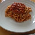 pk16g's cooksnap of when they made トンノ・パスタソース（ツナ＆トマト）.