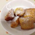 ななやまゆり's cooksnap of when they made 3時のおやつに。超簡単♪卵揚げパン.