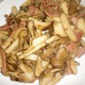 yudamasann's cooksnap of when they made きのことベーコンのホットサラダ.