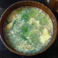 mamijoy's cooksnap of when they made 超簡単♪レタスとたまごのスープ.