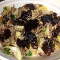 いくまるまる's cooksnap of when they made 超絶☆簡単♪そうめんの肉＆きのこ炒め.