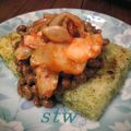 stw's cooksnap of when they made 青のり味焼き豆腐の納豆がけ.