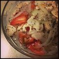 きえちャん's cooksnap of when they made トマトと鶏ささみのバジルサラダ.
