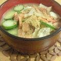 アカシアhony's cooksnap of when they made さっぱり夏野菜と鮭の冷や汁.