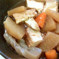 リエコン's cooksnap of when they made 厚揚げと残り野菜の煮物.