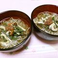 みなみ7's cooksnap of when they made 山菜そば.