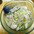 マッチブ's cooksnap of when they made 春雨と蒸し鶏のサラダ.