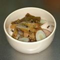あやしぷー's cooksnap of when they made 梅ごぼう山椒風味.