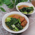 クックHG9V8Y☆'s cooksnap of when they made 小松菜とさつま揚げの煮浸し【作り置き】.