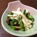 ちゅーめい's cooksnap of when they made オクラと長芋の梅和え.