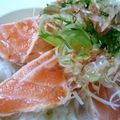 *usako*'s cooksnap of when they made サーモンのたたき丼♡.