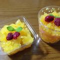 みわにゃん♪'s cooksnap of when they made 簡単 さっぱりオレンジ&レモンゼリー♪.