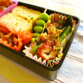 Marrietty's cooksnap of when they made ちくわとしらすと小松菜の炒め物.