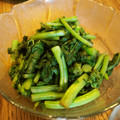 saki1010's cooksnap of when they made めっちゃ簡単♪菜の花のからし和え.