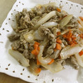 3姉妹ちゃんママ's cooksnap of when they made 豚肉と新玉ねぎのシンプル炒め♡.