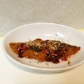 komutatata's cooksnap of when they made 市販のカツで。はまる！お好み焼き風カツ.