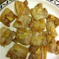 つりTOM's cooksnap of when they made ＊豚バラ肉のガーリック焼き＊.