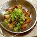 komutatata's cooksnap of when they made 旨★ちくわの塩辛チーズ.