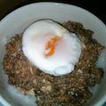 菜月ママ's cooksnap of when they made Ｗタマゴ♡♥肉そぼろ丼.