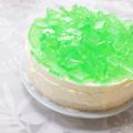 hirahirann's cooksnap of when they made 贅沢メロンとマスカルポーネのチーズケーキ.