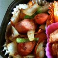 ツインズ♀ママ's cooksnap of when they made ウインナー彩り野菜のシンプル炒め☆お弁当.