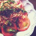 フジハチ's cooksnap of when they made ✿ひんや～り♡トマトの和風マリネ✿.