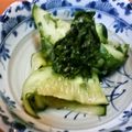 チャリpan's cooksnap of when they made キュウリの漬物(シソ風味)(人´ω｀*).