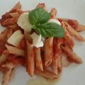 ✿Rieko✿'s cooksnap of when they made トマトソースパスタ☆マルゲリータ風.