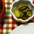 ﾌﾞｲｰﾝ's cooksnap of when they made ✿きゅうりと揚げ玉の塩昆布和え✿.
