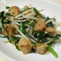 コンフリー's cooksnap of when they made 時間が無い時の　もやしとホタテの中華炒め.