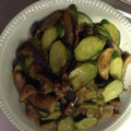 温泉ねこ姫's cooksnap of when they made 本格的な豚肉とキュウリとナスの辛み炒め.