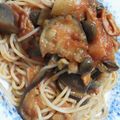 あつこちあ's cooksnap of when they made 茄子とベーコンのトマトパスタ.