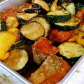 oratyan's cooksnap of when they made ＊銀鮭と夏野菜の揚げ浸し＊.