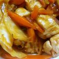 ルナ沢さん's cooksnap of when they made 鶏胸肉と白菜・青梗菜のケチャップ餡❤炒め.