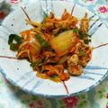 SunnyMaple's cooksnap of when they made 豚キムチ.