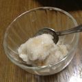 ★シャンプー★'s cooksnap of when they made 桃のもみもみ桃ミルクアイス.