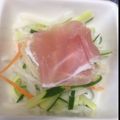 うなちゃん！'s cooksnap of when they made 簡単☆生ハムと千切り野菜のサラダ.
