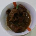 yuzukita's cooksnap of when they made こってり甘辛牛スジ煮込み！圧力鍋で２０分.