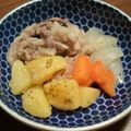 めぐみるく0927's cooksnap of when they made ★油なし！塩麹だけで肉じゃが★.