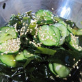 チャミ☆'s cooksnap of when they made わかめときゅうりの酢の物☆.
