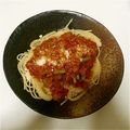 とかなり's cooksnap of when they made 完熟トマトの夏野菜パスタ.