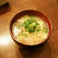 たっくんとワイン's cooksnap of when they made ✿カニ玉味噌汁✿.