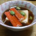単！！'s cooksnap of when they made 卵豆腐であんかけ茶碗蒸し風.