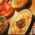 やまたす's cooksnap of when they made こってりだけどあっさり☆ハンバーグドリア.